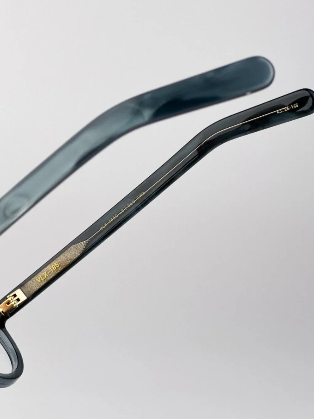Valentino Women Eyeglasses – Blue Pearl Crystal Round Model VLX-185 C